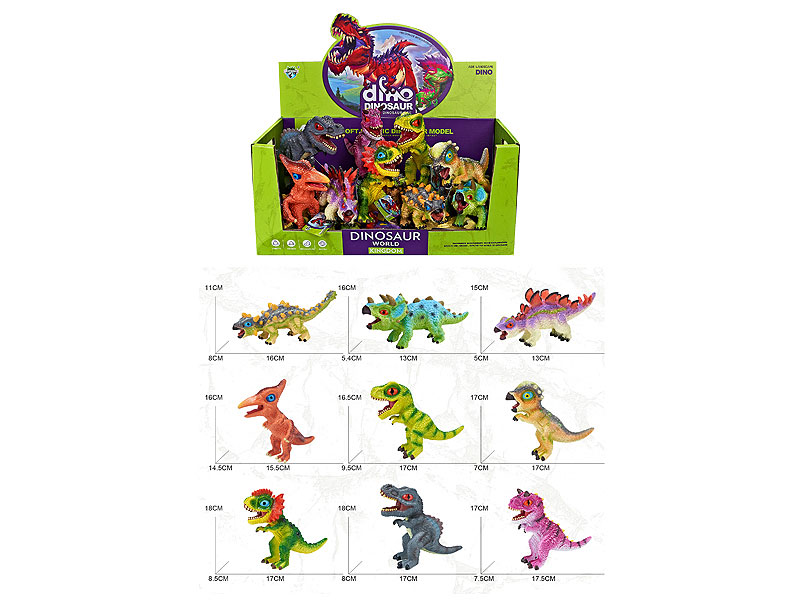 Dinosaur W/L(24in1) toys