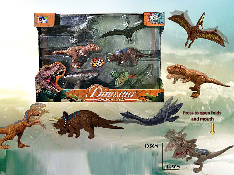 Dinosaur(6in1) toys