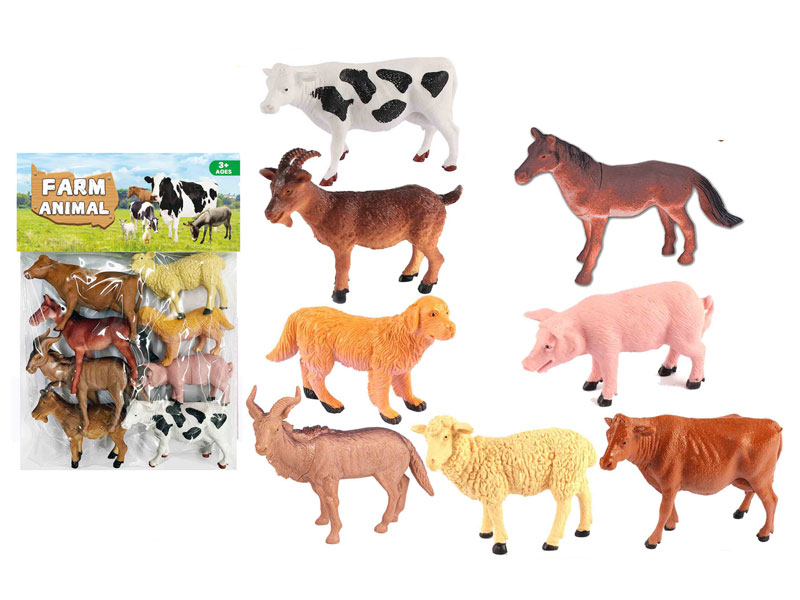 Farm Animal(8in1) toys