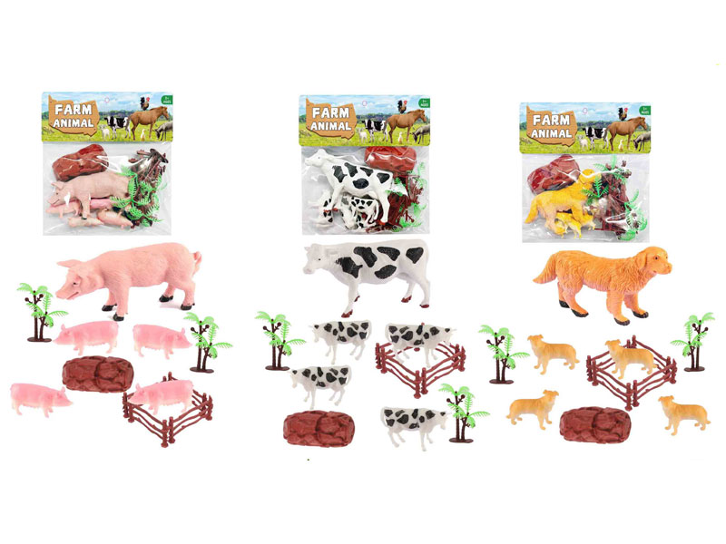 Farm Animal Set(3S) toys