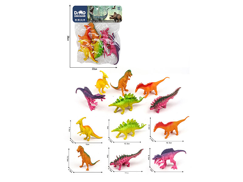 5inch Dinosaur(6in1) toys