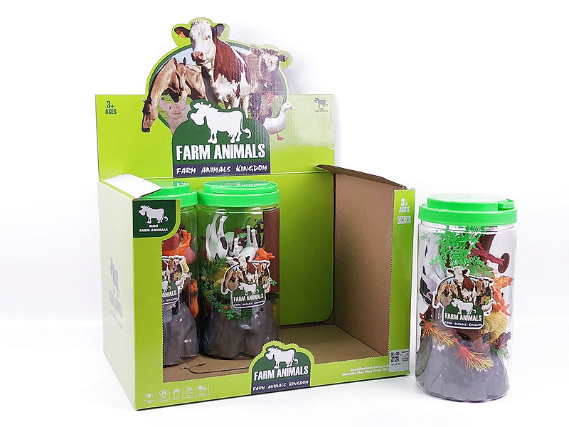 Farm Animal Set(6in1) toys