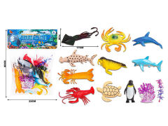Ocean Animal Set(10in1) toys