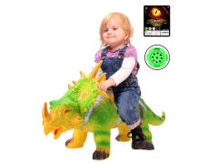 Mount Triceratops W/IC toys