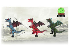 Single Headed Magic Dragon W/IC(3S) toys