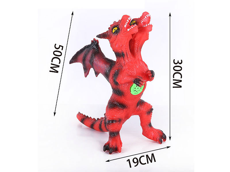 Double Headed Demon Dragon W/IC toys