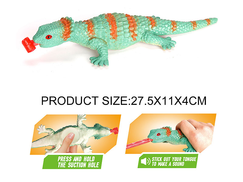 Press And Spit Out Your Tongue Armadillo Lizard toys