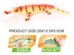 Press And Spit Out Your Tongue Spiny Backed Lizard toys