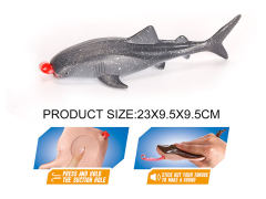 Press And Spit Out Your Tongue Whale Shark toys