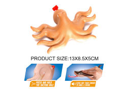 Press And Spit Out Your Tongue Octopus toys