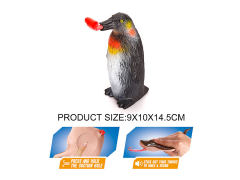 Press And Spit Out Your Tongue Penguin toys