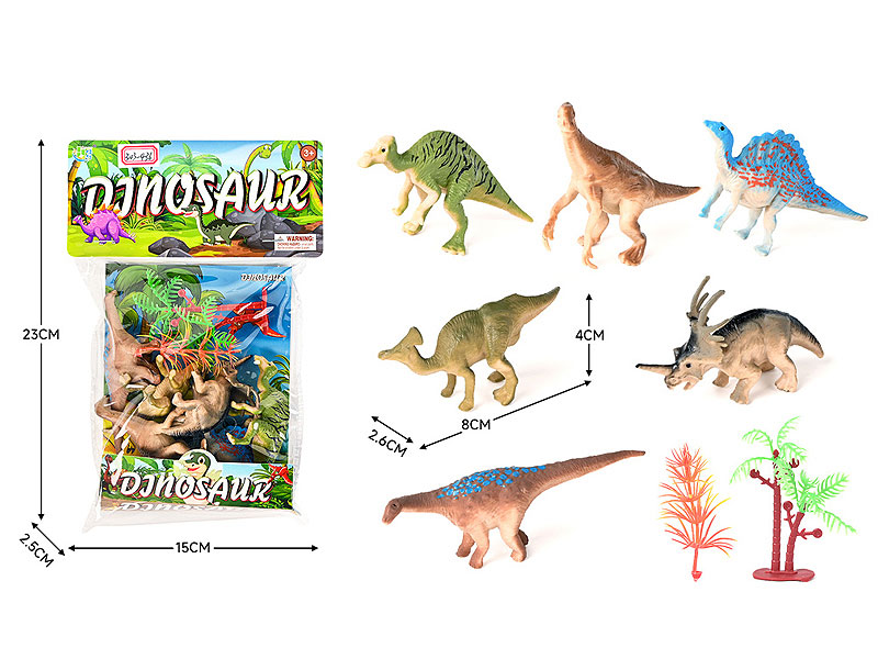 Dinosaur Set(6in1) toys