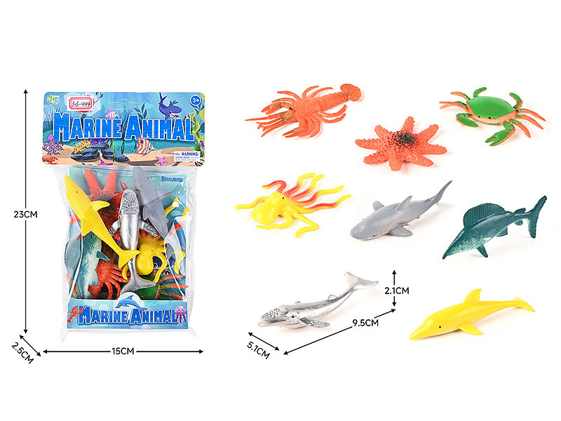 Ocean Animal(8in1) toys