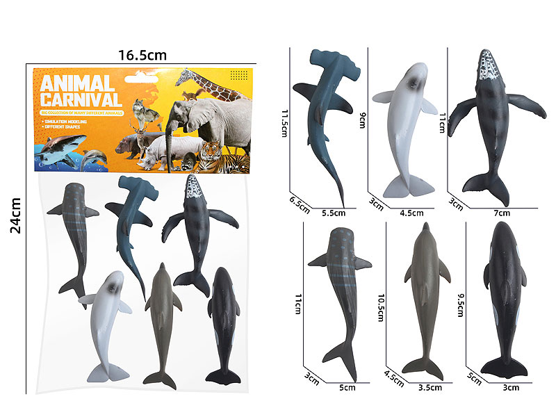 Shark(6in1) toys