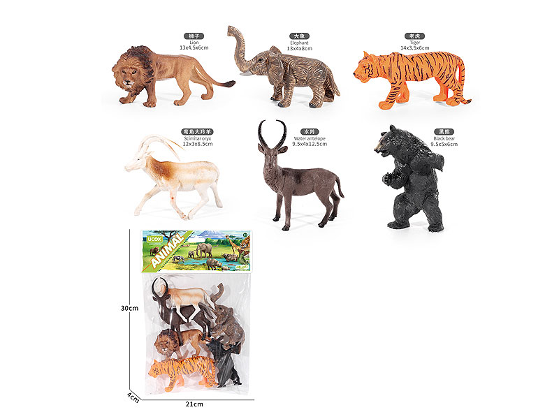 5inch Animal(6in1) toys