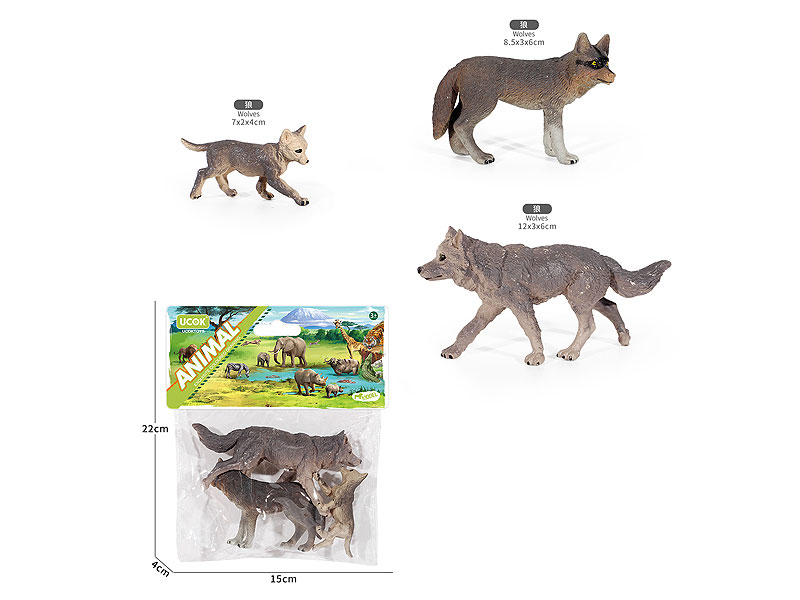 Wolf Family Set(3in1) toys