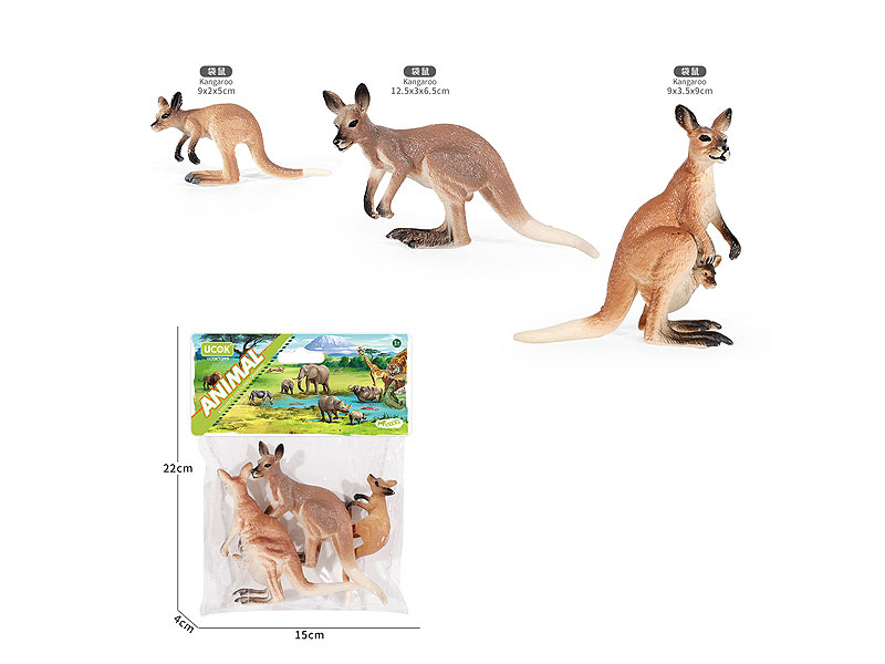 Kangaroo Family Set(3in1) toys