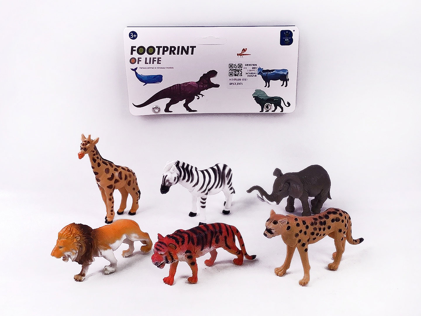 4-4.5inch Animal(6in1) toys