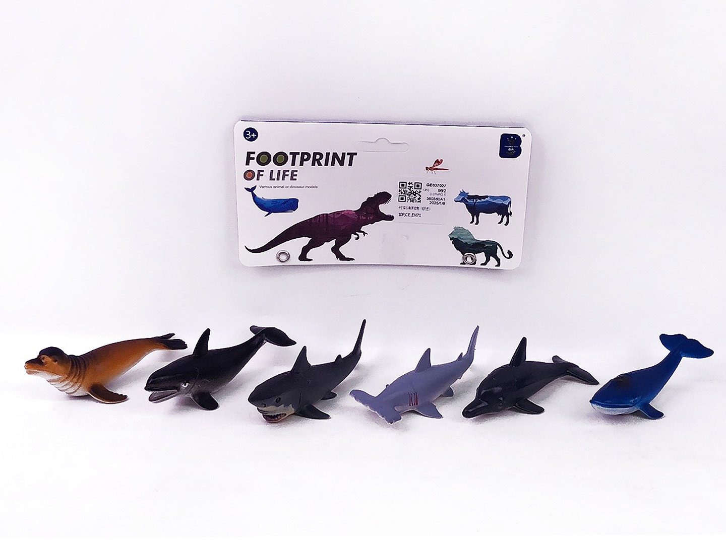 4inch Ocean Animal(6in1) toys