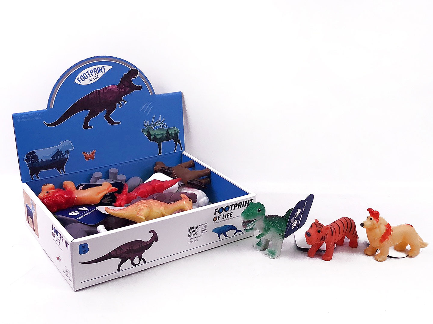 4inch Dinosaur & Animal & Farm Animal(18in1) toys