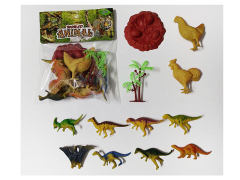 Dinosaur Set & Poultry toys