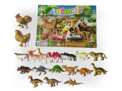 Animal Set & Dinosaur & Poultry toys