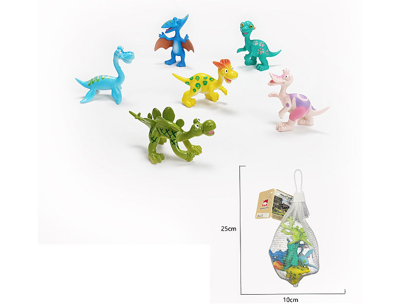 4inch Dinosaur(6in1) toys