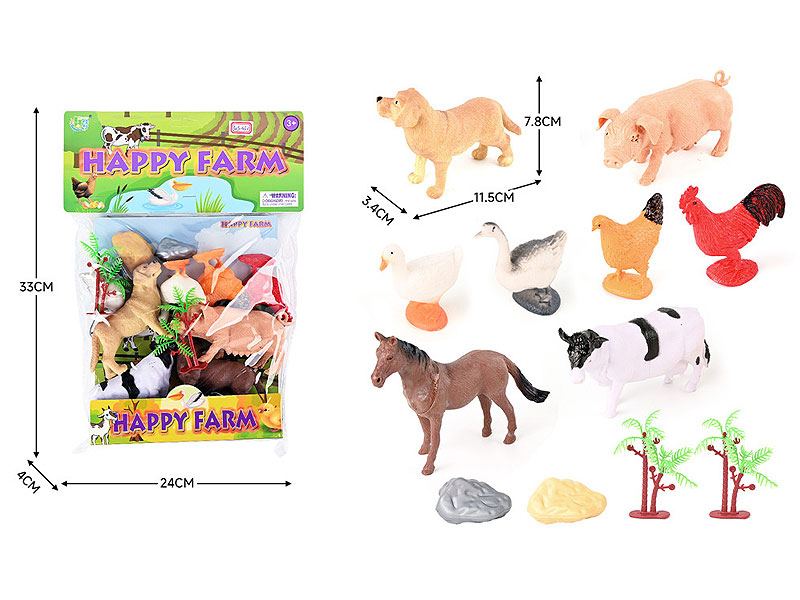 Fowl Set(8in1) toys