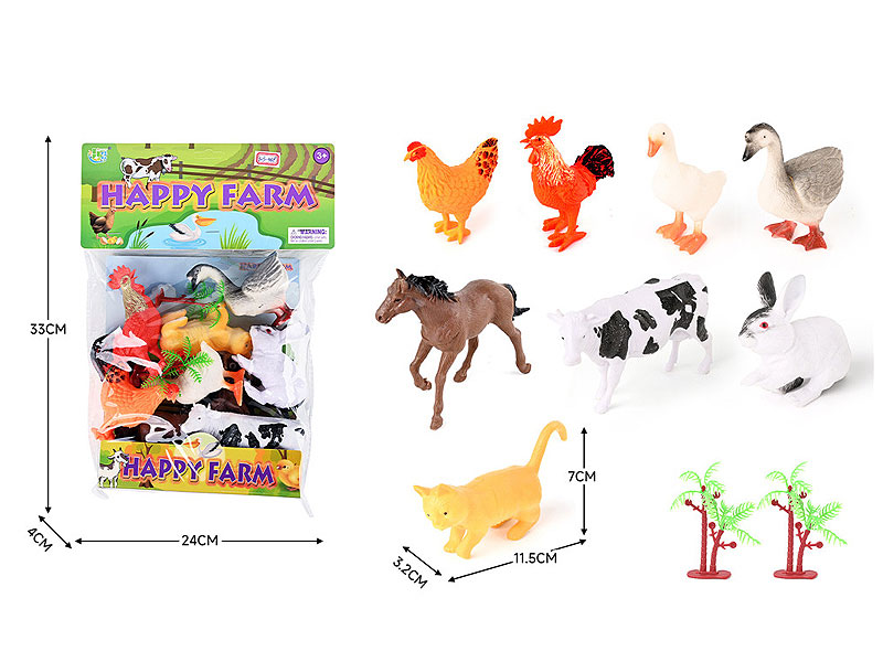 Fowl Set(8in1) toys