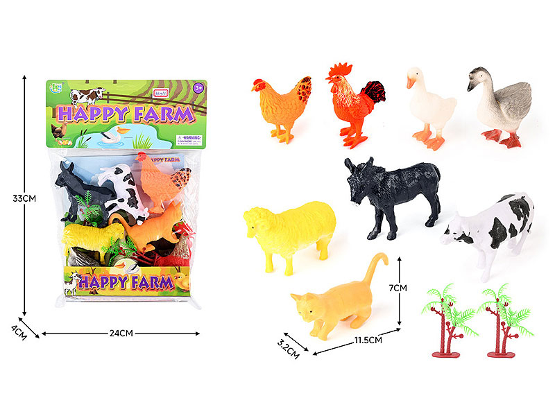 Fowl Set(8in1) toys