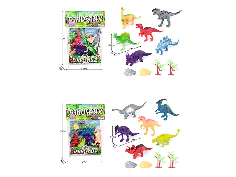 Dinosaur Set(6in1) toys