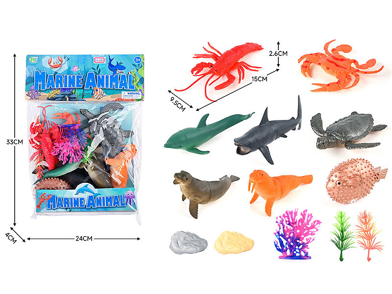 Ocean Animal(8in1) toys