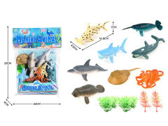 Ocean Animal Set(8in1) toys