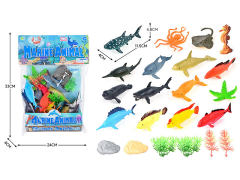 Ocean Animal Set(16in1) toys