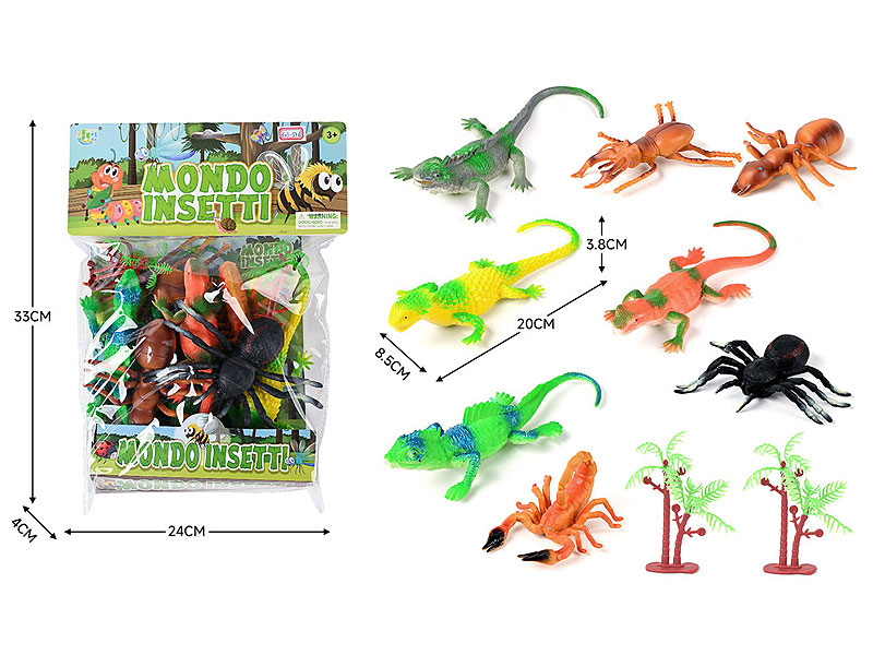 Animal Set & Hexxapod Set(8in1) toys