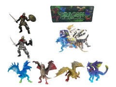 Dragon & Soldier(6in1) toys