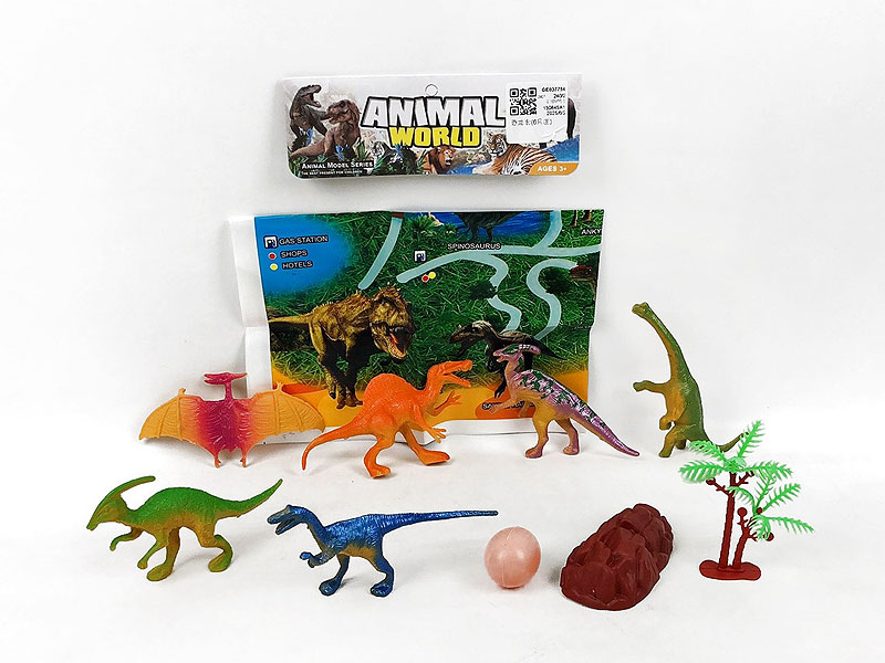 Dinosaur Set(6in1) toys