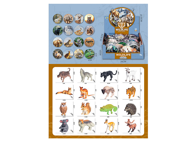 Animal(32in1) toys