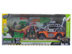Dinosaur Set W/L_S toys