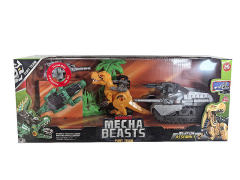 Dinosaur Set W/L_S(2in1) toys