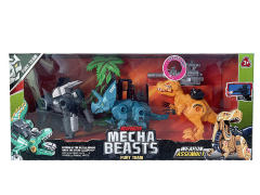 Dinosaur Set W/L_S(3in1) toys