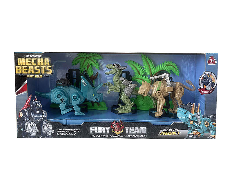 Dinosaur Set(3in1) toys