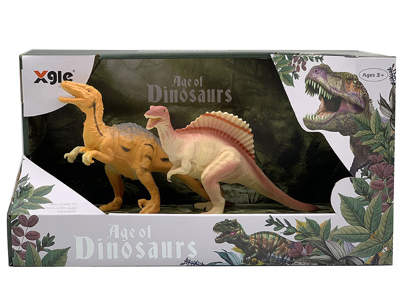 Lingluolong & Spinosaurus toys