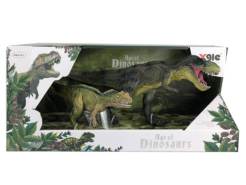 Tyrannosaurus Rex & Ceratosaurus toys