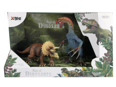Therizinosaurus & Triceratops toys