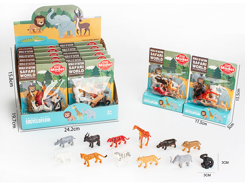 Animal Set(12in1) toys