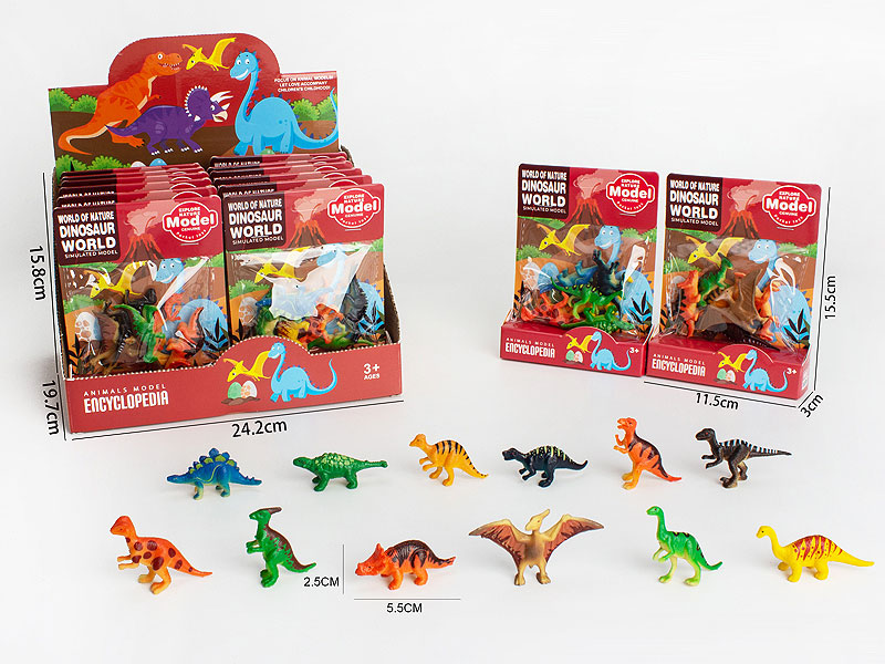 Dinosaur Set(12in1) toys