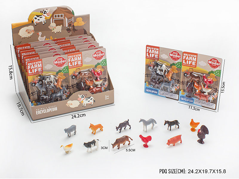 Poultry Animals Set(14in1) toys