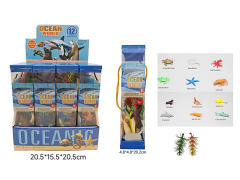 Ocean Animal Set(12in1) toys