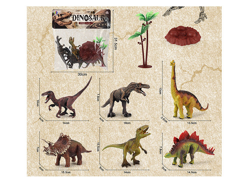 Dinosaur(6in1) toys